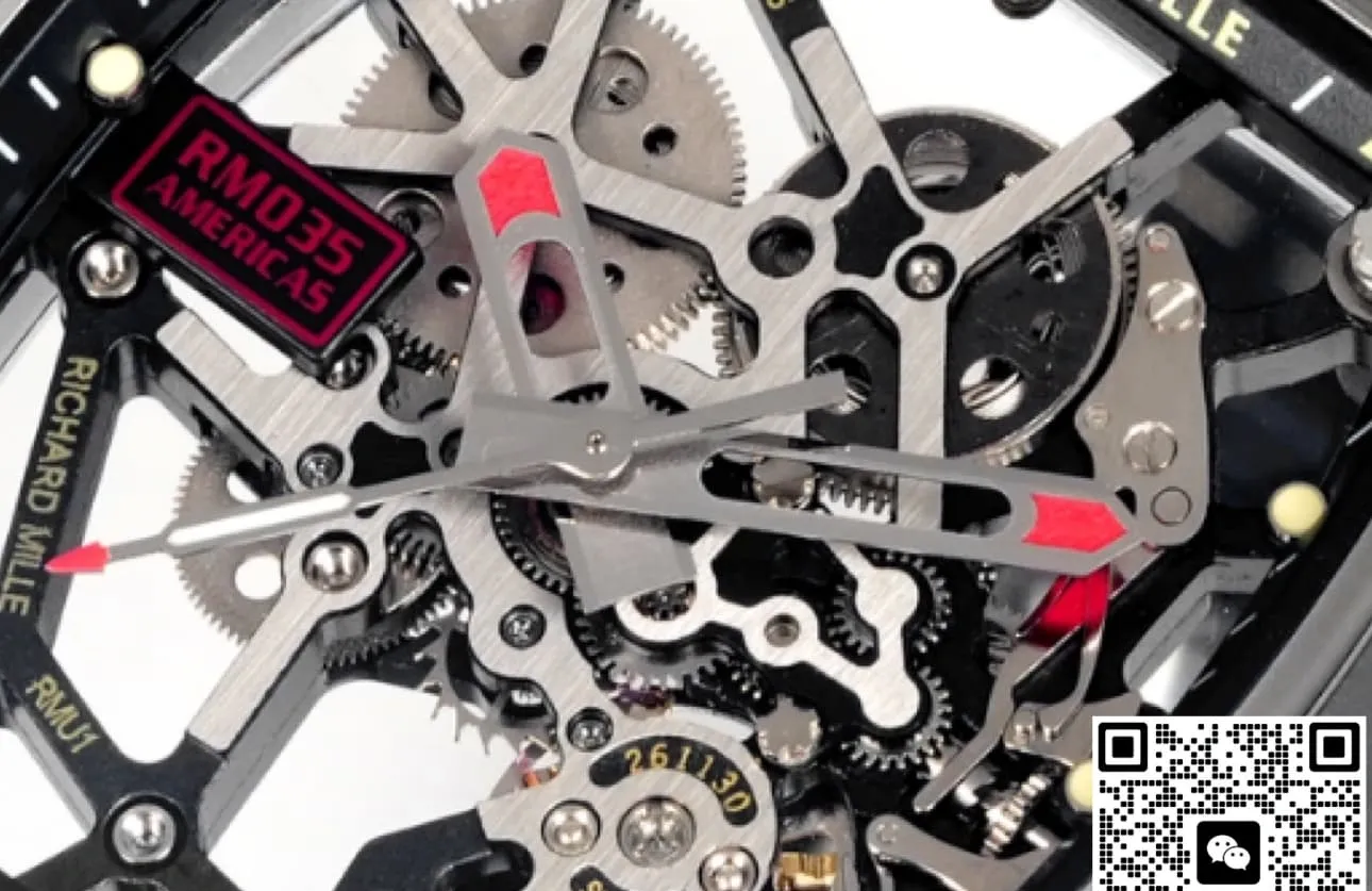 NEW Factory Richard Mille RM035 Black ceramic 1:1 Best Edition Replica Watch