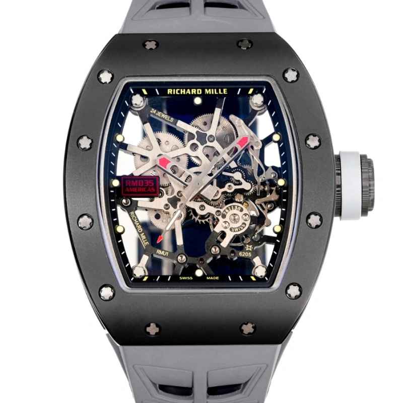 NEW Factory Richard Mille RM035 Black ceramics 1:1 Best Edition Replica Watch