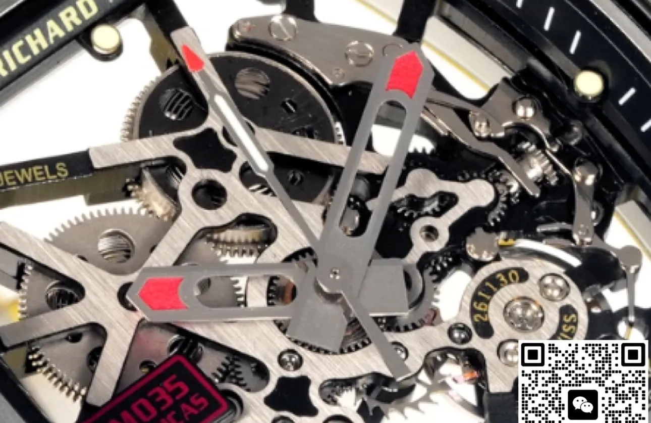 NEW Factory Richard Mille RM035 rubber strap 1:1 Best Edition Replica Watch
