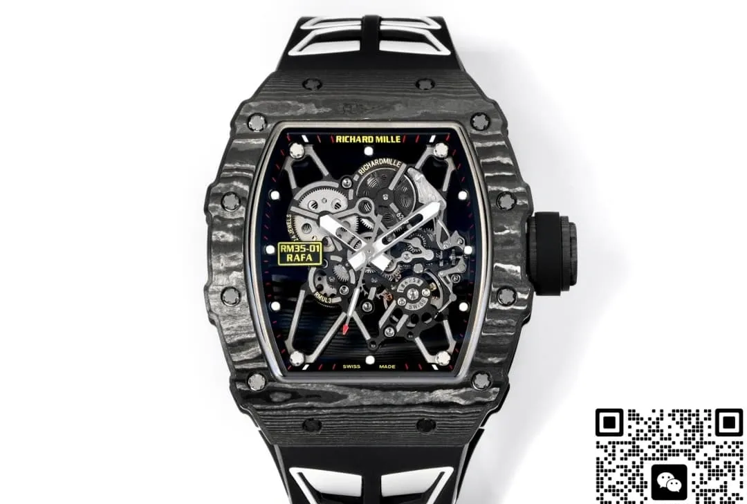 NEW Factory Richard Mille RM35-01 Black dial 1:1 Best Edition Replica Watch