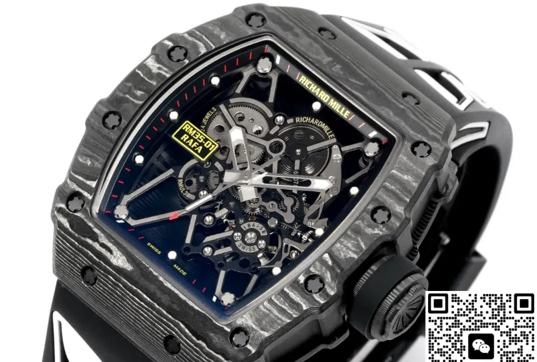 NEW Factory Richard Mille RM35-01 Black dial 1:1 Best Edition Replica Watch