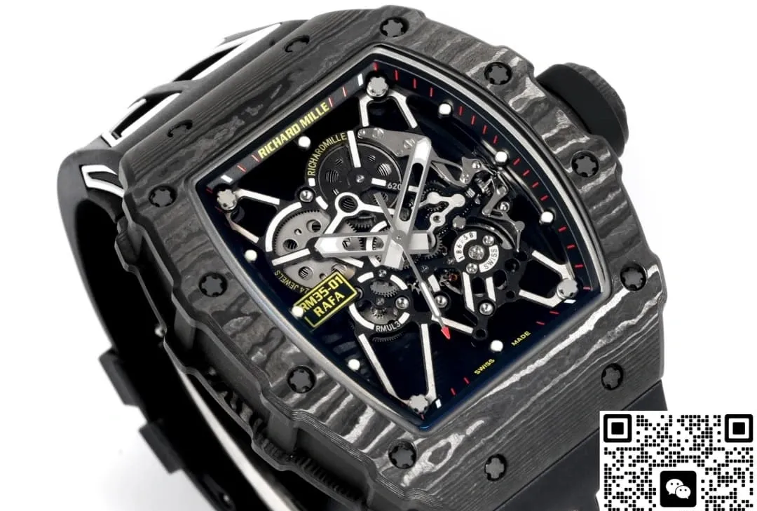 NEW Factory Richard Mille RM35-01 Black dial 1:1 Best Edition Replica Watch