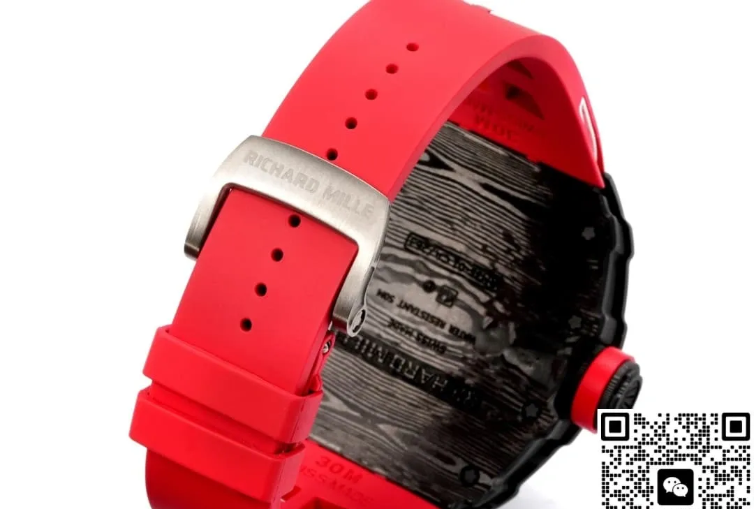 NEW Factory Richard Mille RM35-01 Red strap 1:1 Best Edition Replica Watch