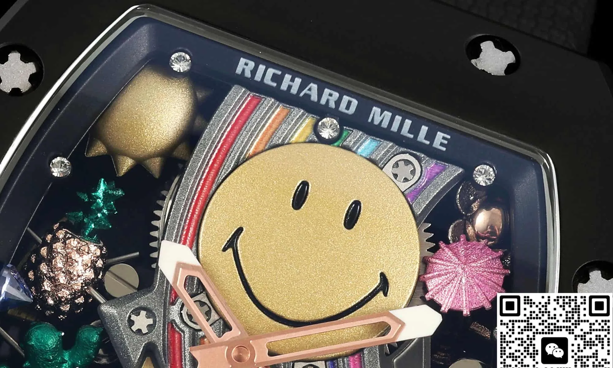 NEW Factory Richard Mille RM88 Black strap 1:1 Best Edition Replica Watch
