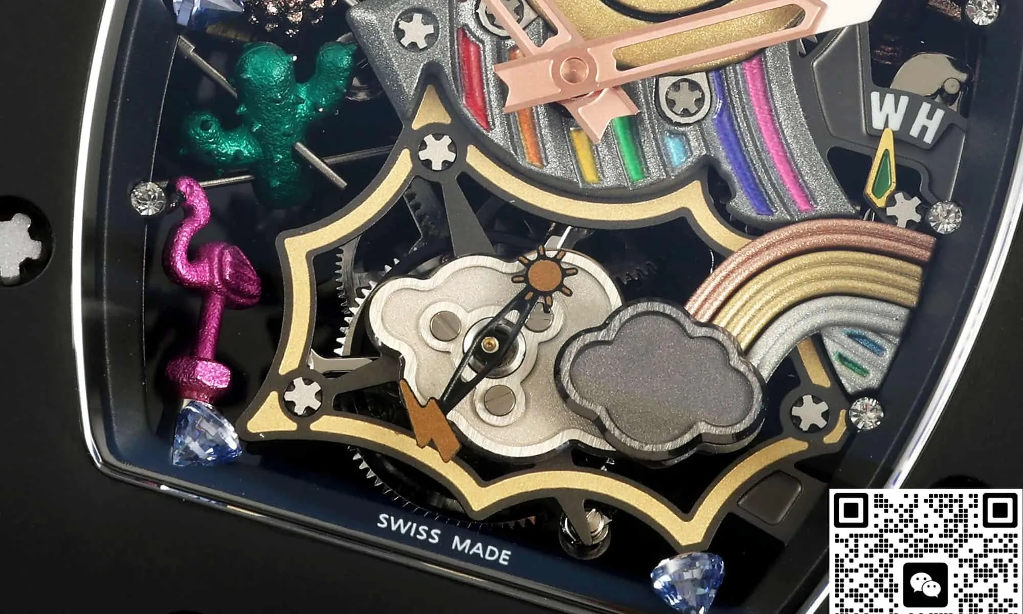 NEW Factory Richard Mille RM88 Black strap 1:1 Best Edition Replica Watch