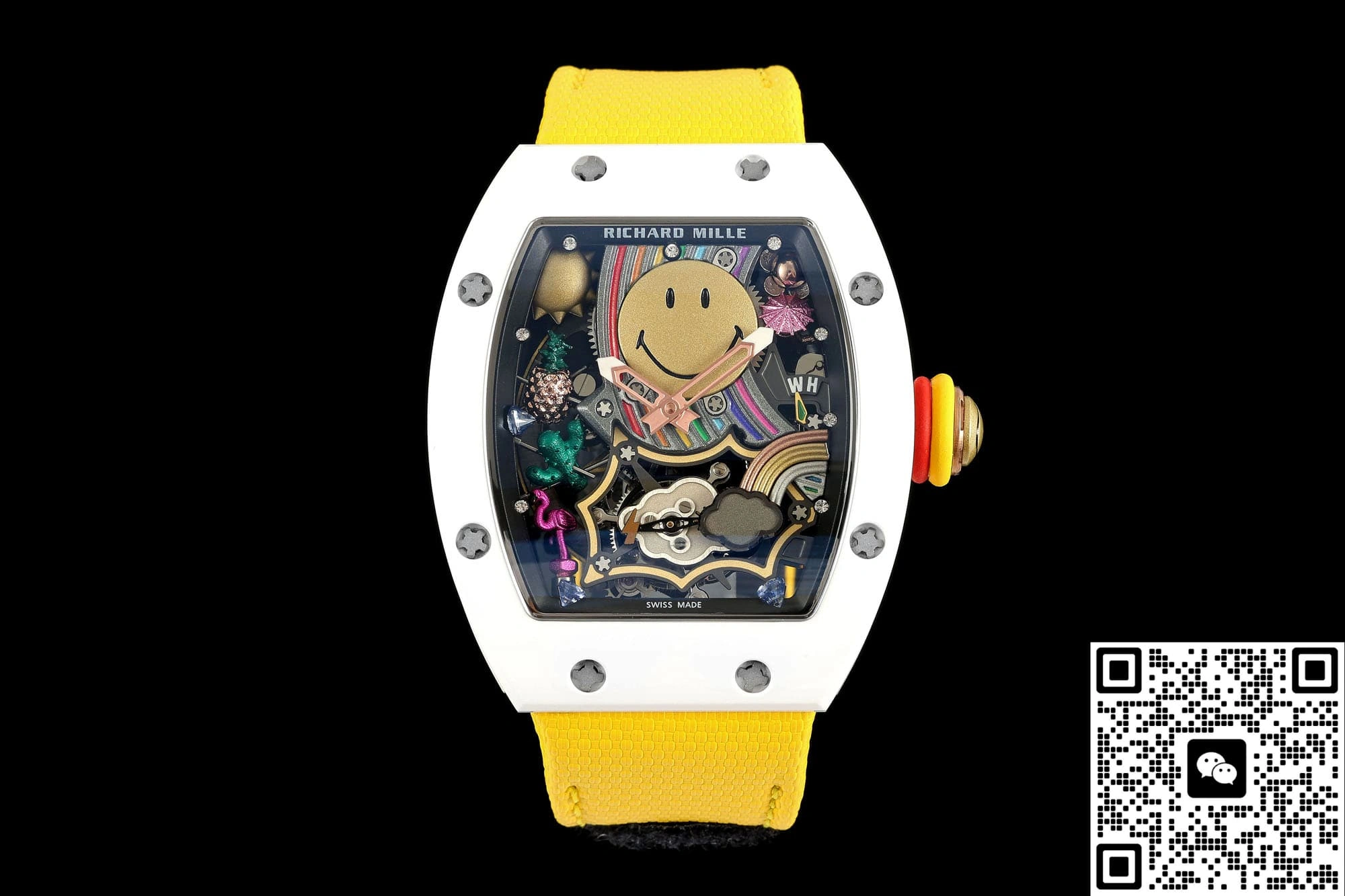 NEW Factory Richard Mille RM88 Skeleton dial 1:1 Best Edition Replica Watch