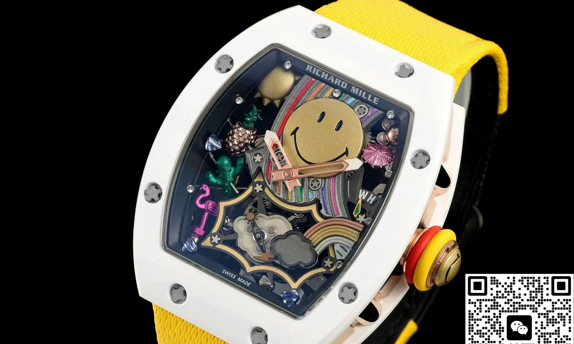 NEW Factory Richard Mille RM88 Skeleton dial 1:1 Best Edition Replica Watch