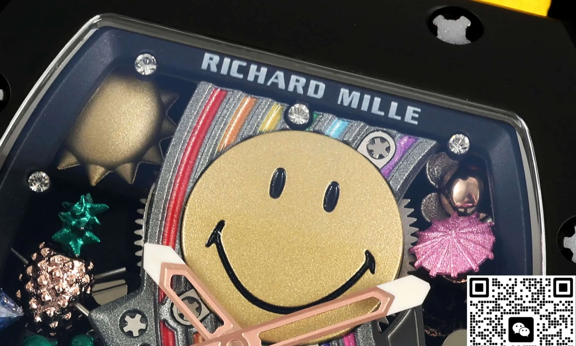 NEW Factory Richard Mille RM88 Transparent back 1:1 Best Edition Replica Watch