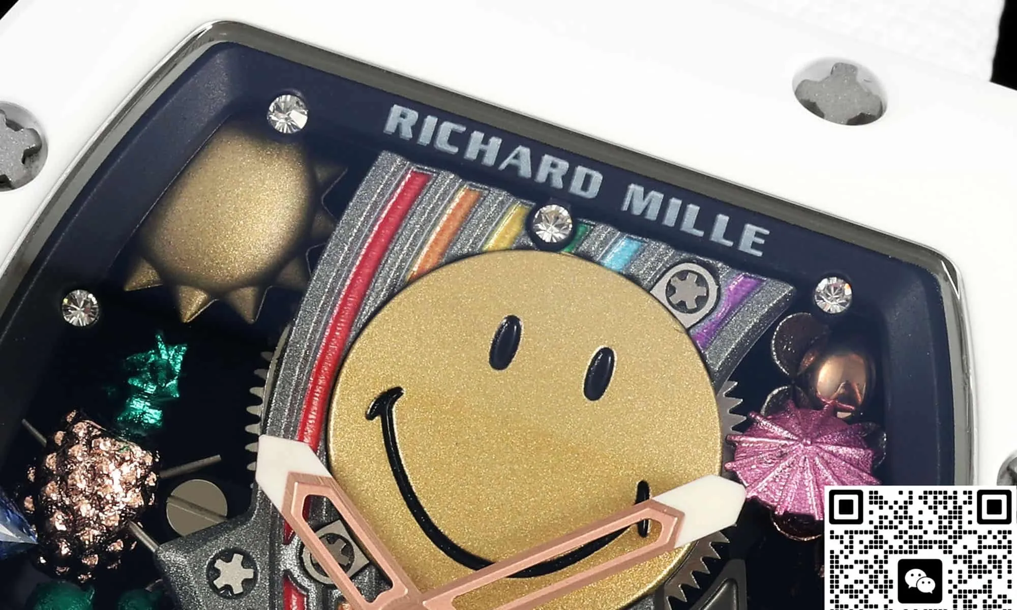 NEW Factory Richard Mille RM88 White ceramic 1:1 Best Edition Replica Watch