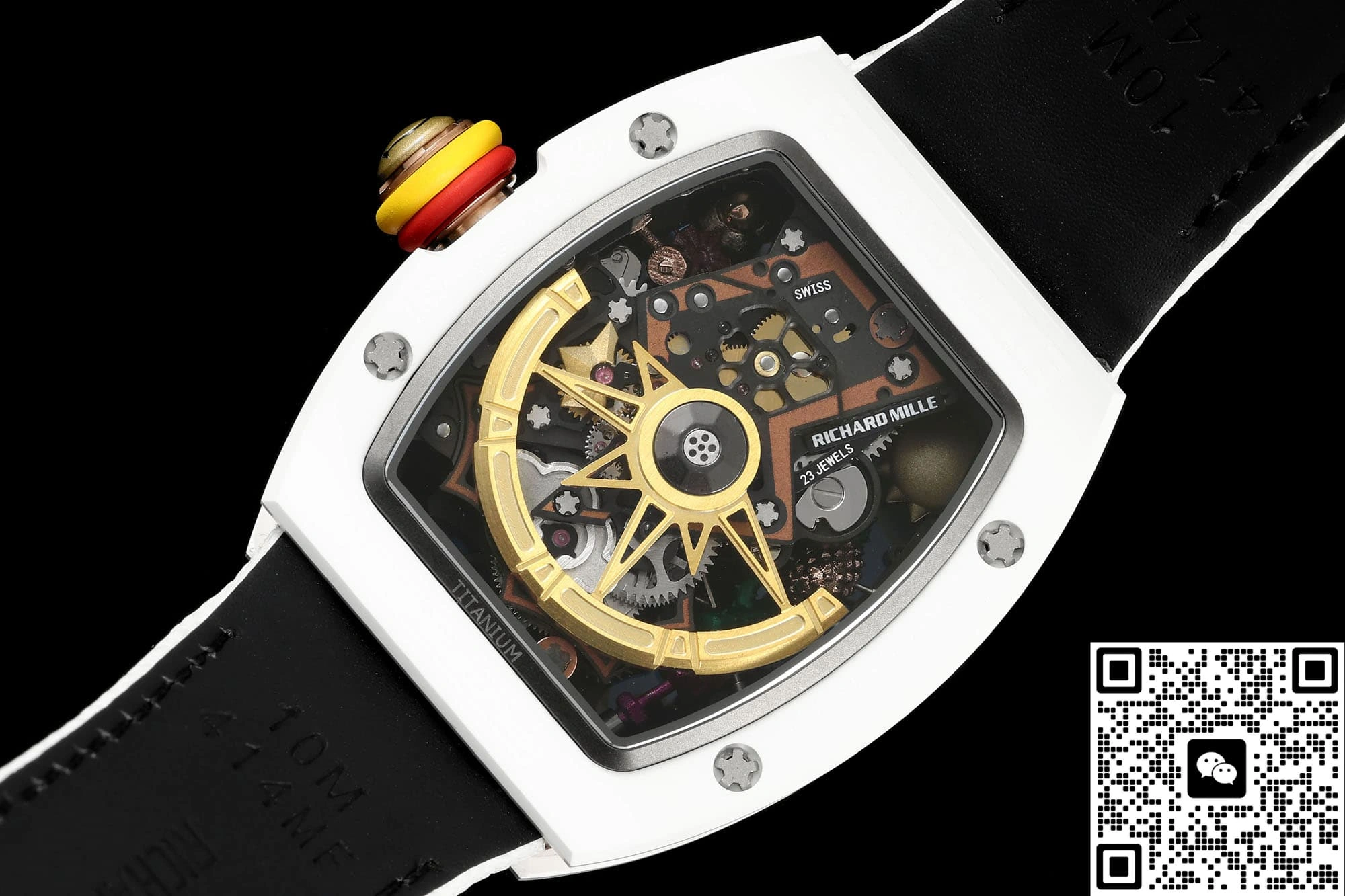 NEW Factory Richard Mille RM88 White ceramic 1:1 Best Edition Replica Watch