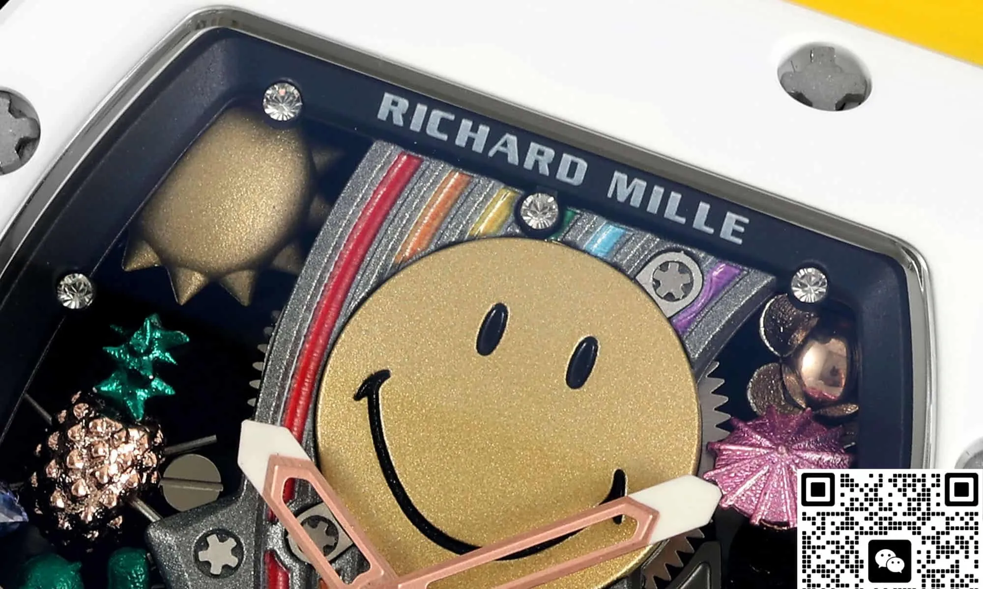 NEW Factory Richard Mille RM88 smiley face 1:1 Best Edition Replica Watch