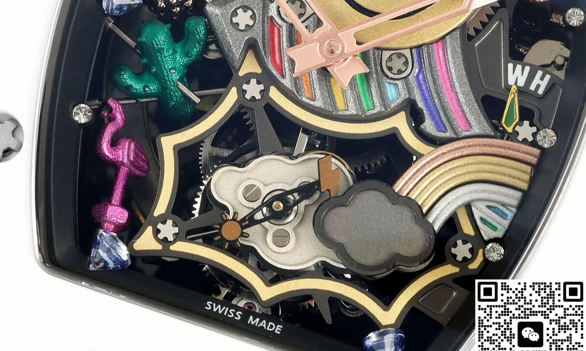 NEW Factory Richard Mille RM88 smiley face 1:1 Best Edition Replica Watch