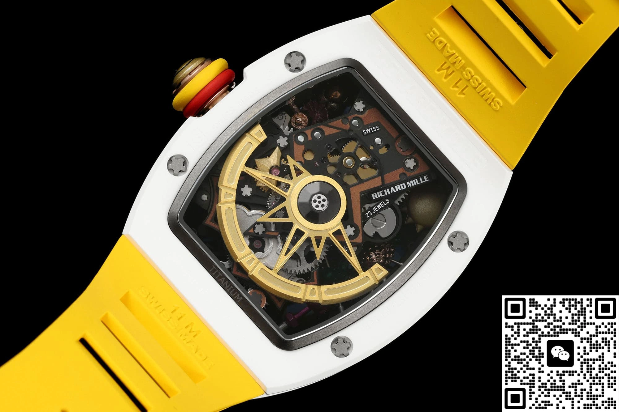 NEW Factory Richard Mille RM88 smiley face 1:1 Best Edition Replica Watch