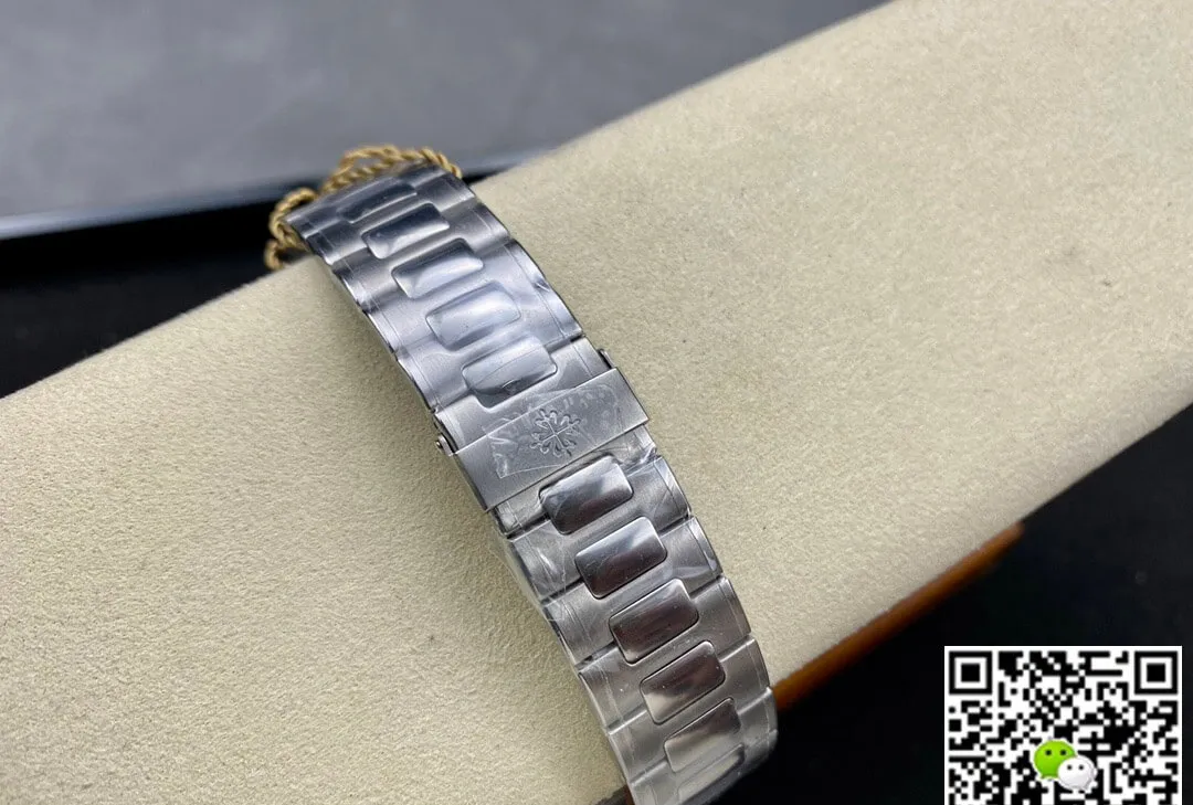 Patek Philippe Nautilus 5980 1A-001 PPF Factory 1:1 Best Edition Replica Watch Titanium Blue Dial