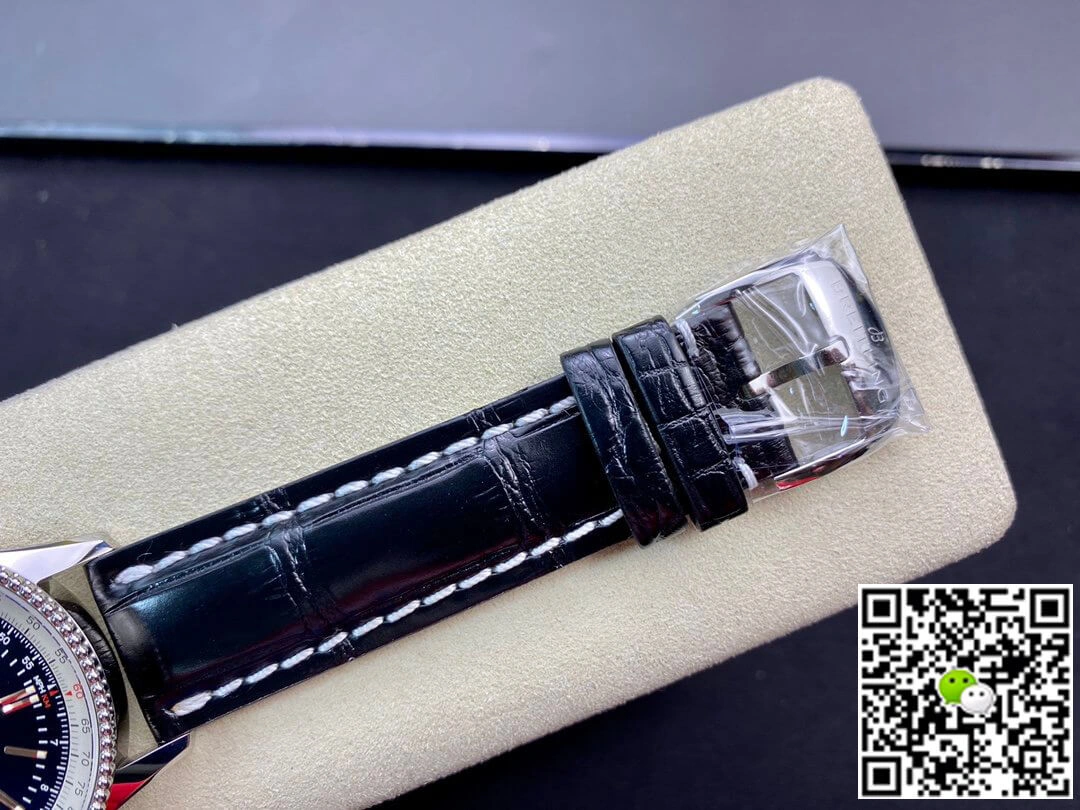 Breitling Navitimer 1 A17326211B1P1 V7 Factory 1:1 Best Edition Replica Watch Leather Strap