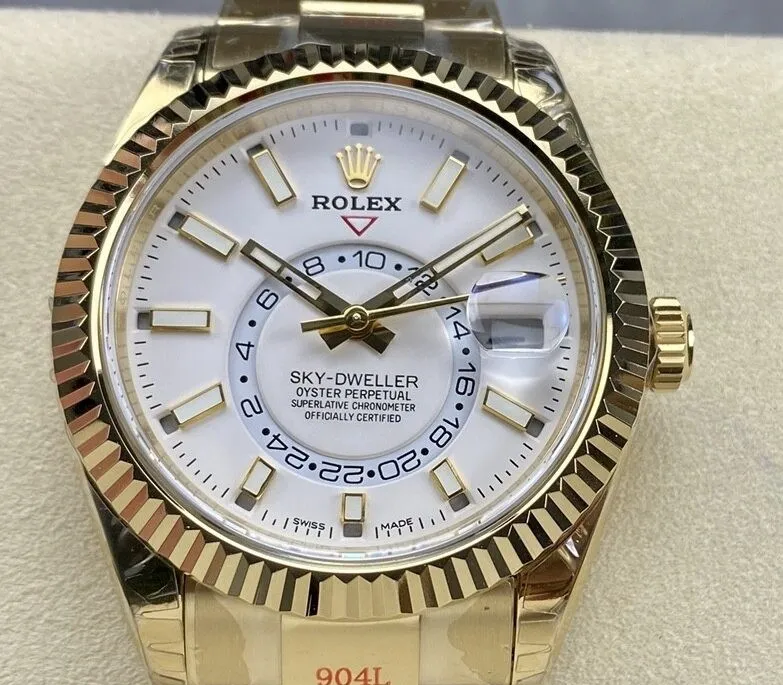 Noob Factory Rolex Sky-Dweller M326938-0005 1:1 Best Edition Replica Watch