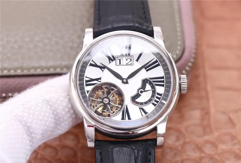Roger Dubuis Hommage RDDBHO0568 Tourbillon JB Factory 1:1 Best Edition Replica Watch White Dial Swiss RD540
