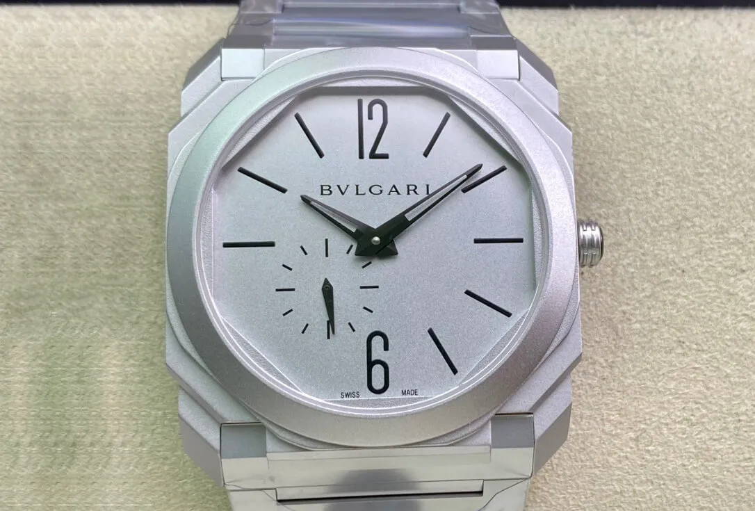 Bvlgari Octo Finissimo 103011 40MM BV Factory 1:1 Best Edition Replica Watch Silver Strap