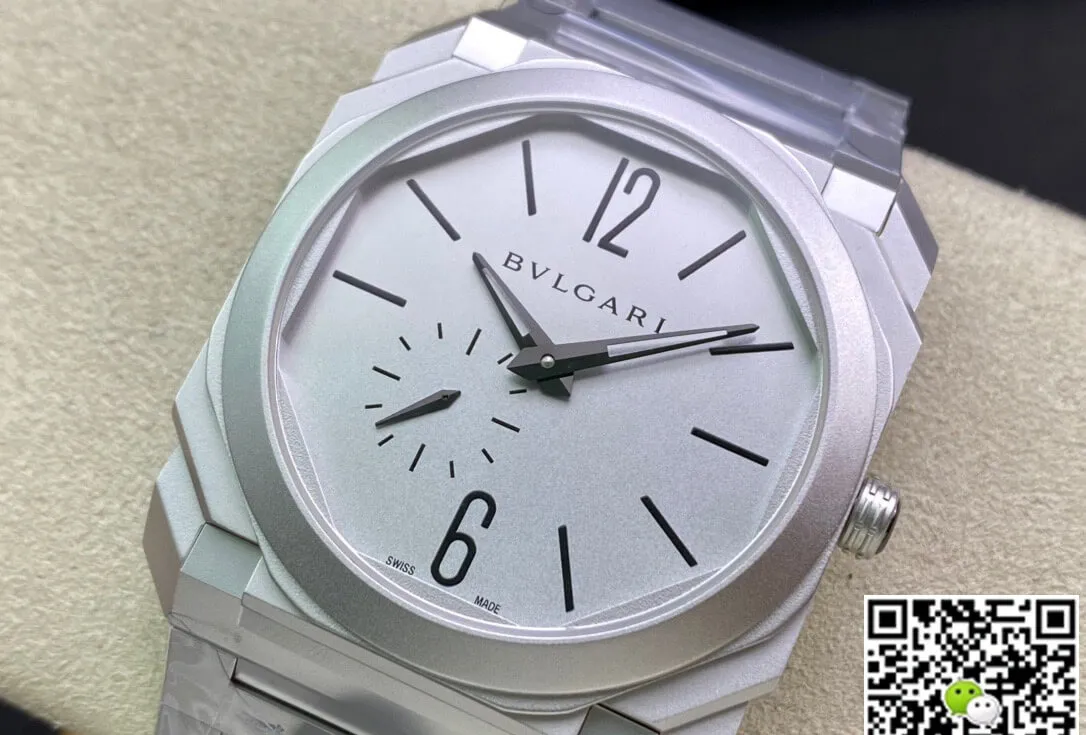 Bvlgari Octo Finissimo 103011 40MM BV Factory 1:1 Best Edition Replica Watch Silver Strap