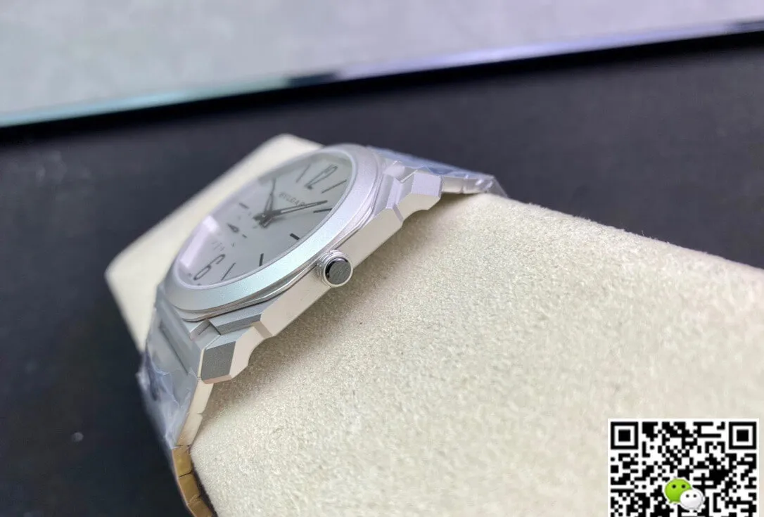 Bvlgari Octo Finissimo 103011 40MM BV Factory 1:1 Best Edition Replica Watch Silver Strap