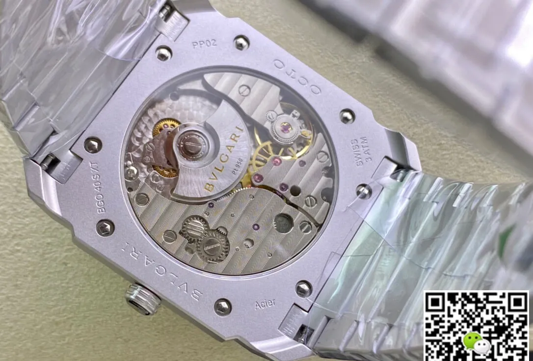 Bvlgari Octo Finissimo 103011 40MM BV Factory 1:1 Best Edition Replica Watch Silver Strap