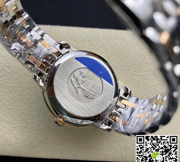 Omega De Ville MKS Factory 1:1 Best Edition Replica Watch White Diamond Dial
