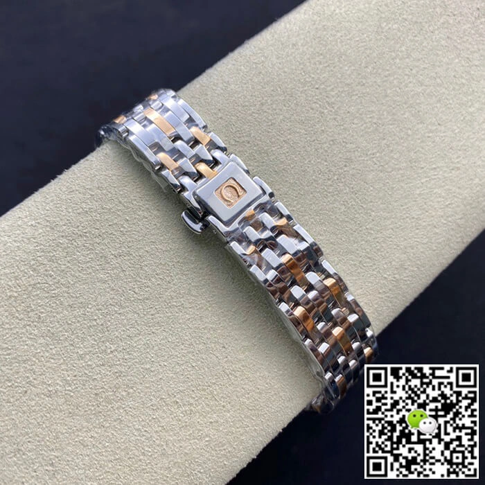 Omega De Ville MKS Factory 1:1 Best Edition Replica Watch White Diamond Dial