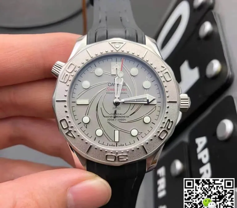 Omega Seamaster 300M 42MM VS Factory 1:1 Best Edition Replica Watch Black Strap