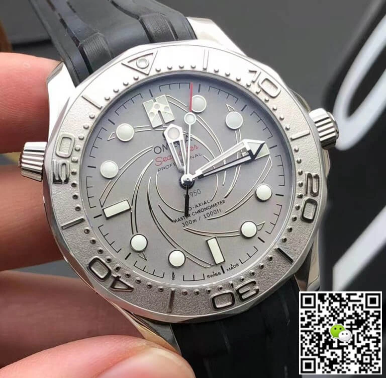 Omega Seamaster 300M 42MM VS Factory 1:1 Best Edition Replica Watch Black Strap
