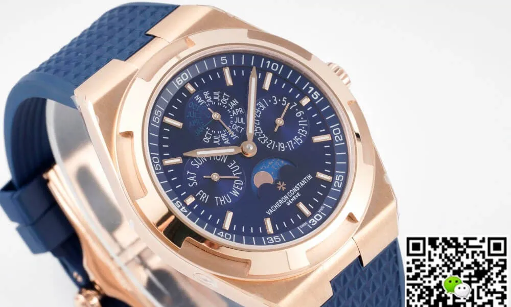 Vacheron Constantin Overseas 4300V 120R-B509 8F Factory 1:1 Best Edition Replica Watch V2 Rubber Strap