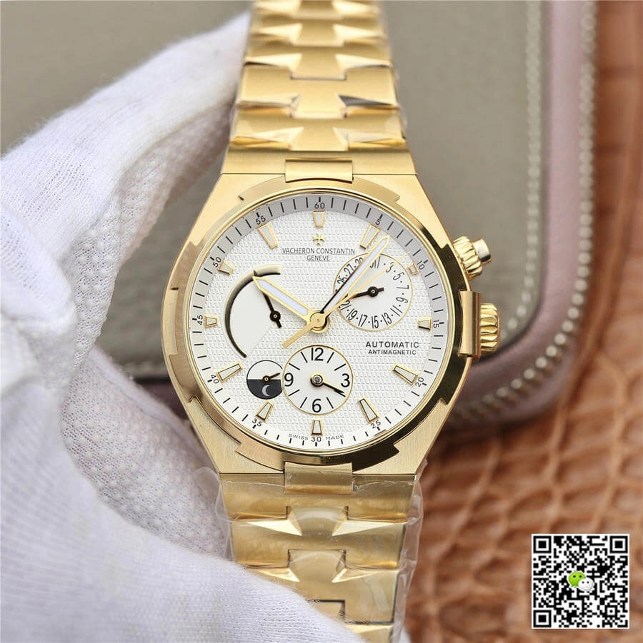 Vacheron Constantin Overseas 47450 B01J-9228 TWA Factory 1:1 Best Edition Replica Watch 18K White Dial