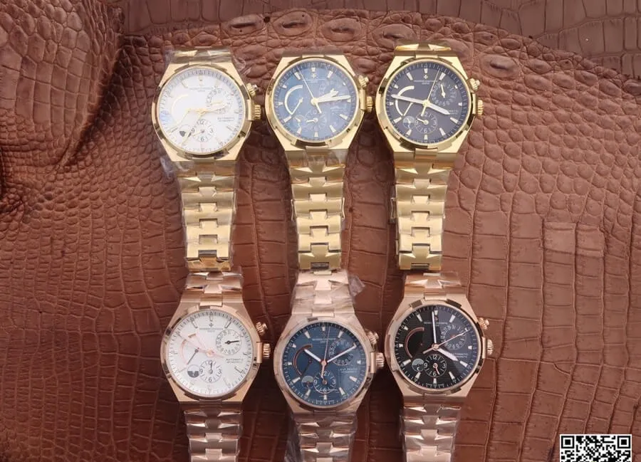 Vacheron Constantin Overseas 47450 B01J-9228 TWA Factory 1:1 Best Edition Replica Watch 18K White Dial