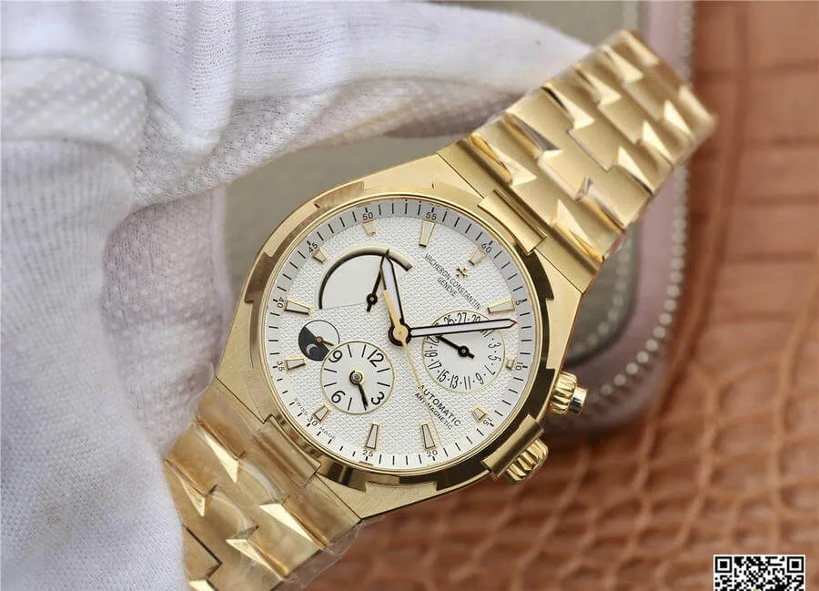 Vacheron Constantin Overseas 47450 B01J-9228 TWA Factory 1:1 Best Edition Replica Watch 18K White Dial