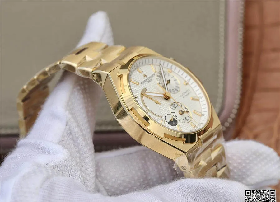 Vacheron Constantin Overseas 47450 B01J-9228 TWA Factory 1:1 Best Edition Replica Watch 18K White Dial