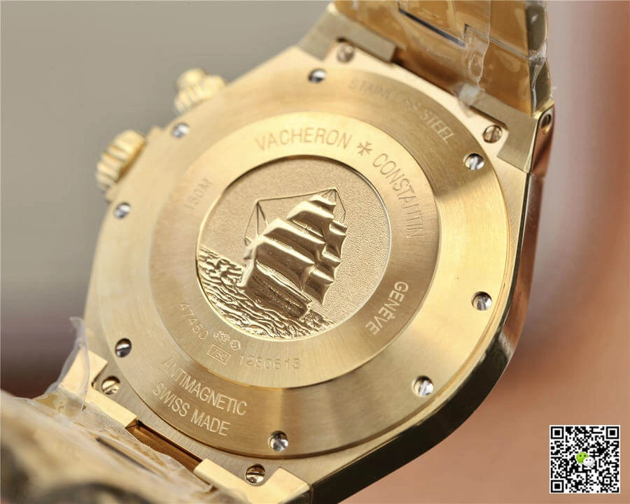 Vacheron Constantin Overseas 47450 B01J-9228 TWA Factory 1:1 Best Edition Replica Watch 18K White Dial