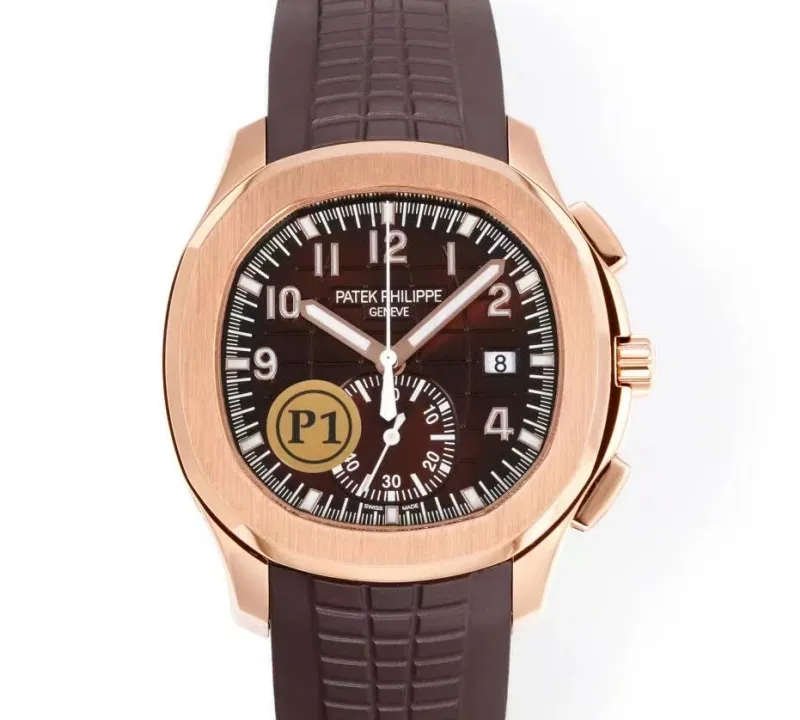 P1 Factory Patek Philippe Aquanaut 5968R-001 1:1 Best Edition Replica Watch