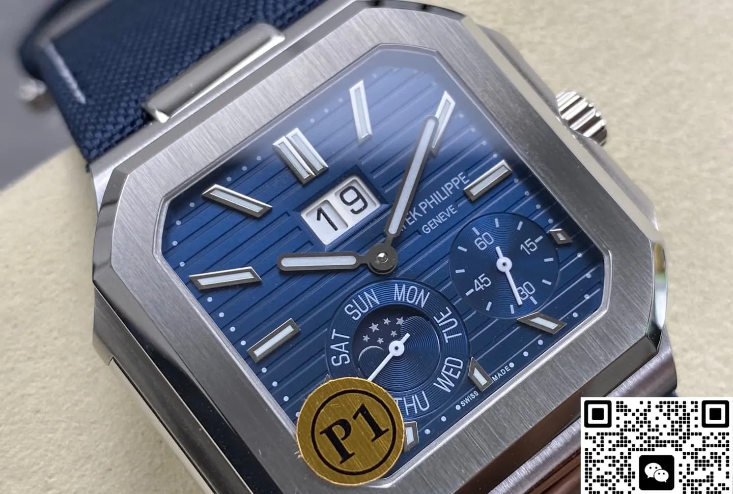 P1 Factory Patek Philippe CUBITUS 5822P-001 1:1 Best Edition Replica Watch