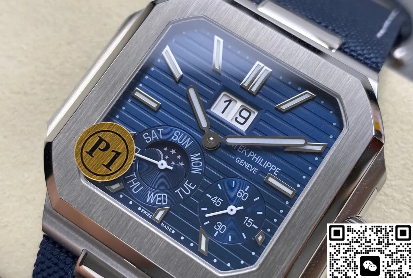 P1 Factory Patek Philippe CUBITUS 5822P-001 1:1 Best Edition Replica Watch