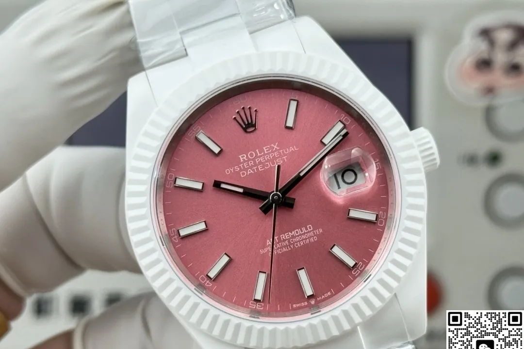 PPM Factory Rolex Datejust Pink Dial 1:1 Best Edition Replica Watch