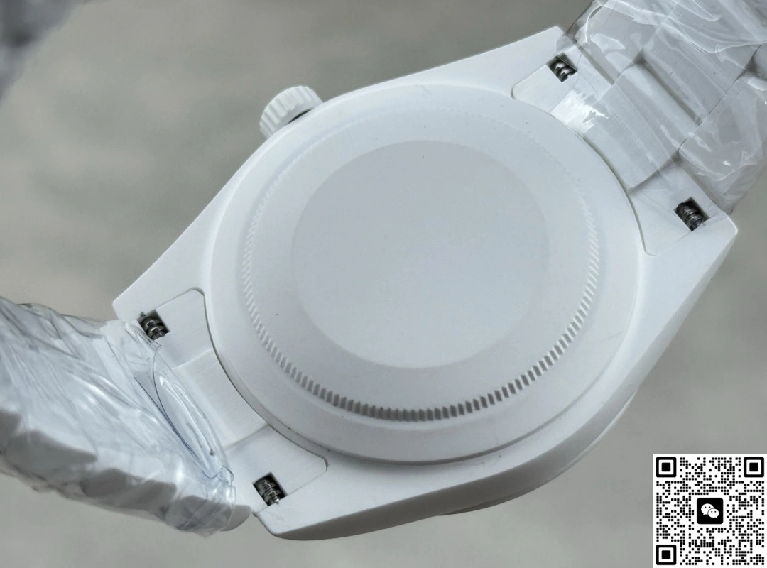 PPM Factory Rolex Datejust White Ceramic 1:1 Best Edition Replica Watch