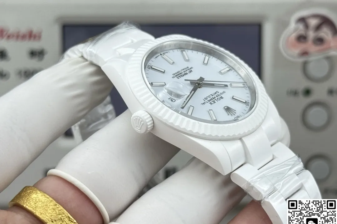 PPM Factory Rolex Datejust White Dial 1:1 Best Edition Replica Watch