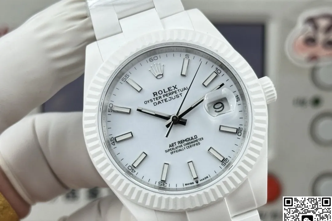 PPM Factory Rolex Datejust White Dial 1:1 Best Edition Replica Watch