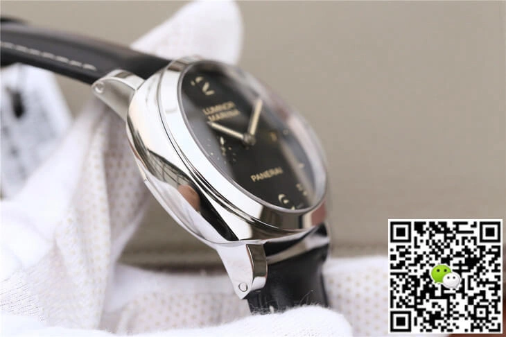 Panerai Luminor PAM00359 VS Factory 1:1 Best Edition Replica Watch Black Strap