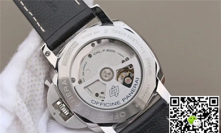 Panerai Luminor PAM00359 VS Factory 1:1 Best Edition Replica Watch Black Strap