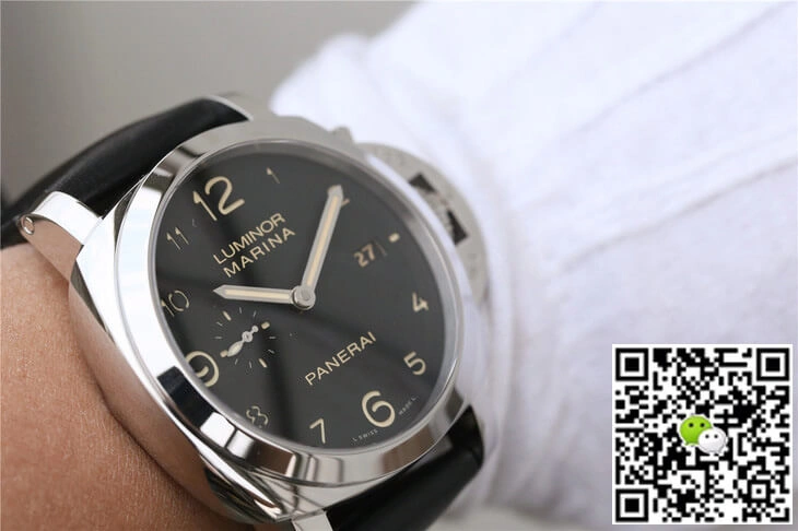 Panerai Luminor PAM00359 VS Factory 1:1 Best Edition Replica Watch Black Strap