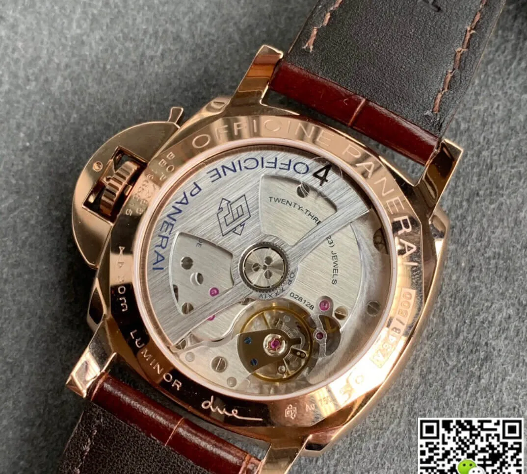 Panerai Luminor PAM01042 VS Factory 1:1 Best Edition Replica Watch Brown Strap