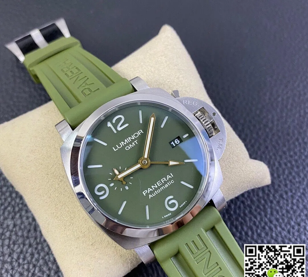 Panerai Luminor PAM01056 VS Factory 1:1 Best Edition Replica Watch Green Dial