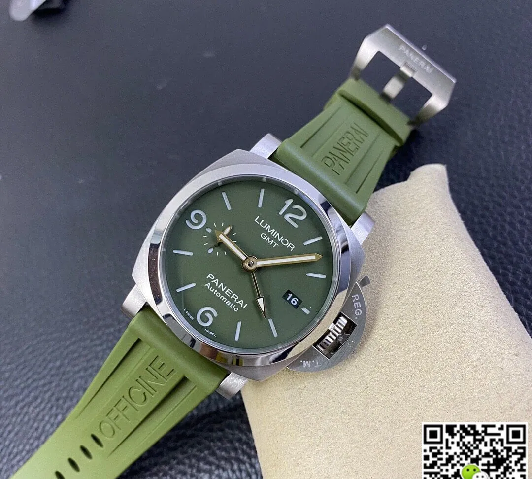 Panerai Luminor PAM01056 VS Factory 1:1 Best Edition Replica Watch Green Dial