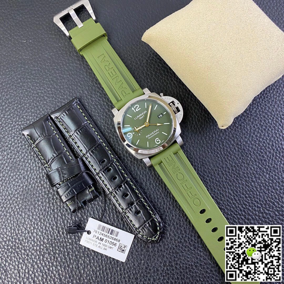 Panerai Luminor PAM01056 VS Factory 1:1 Best Edition Replica Watch Green Dial