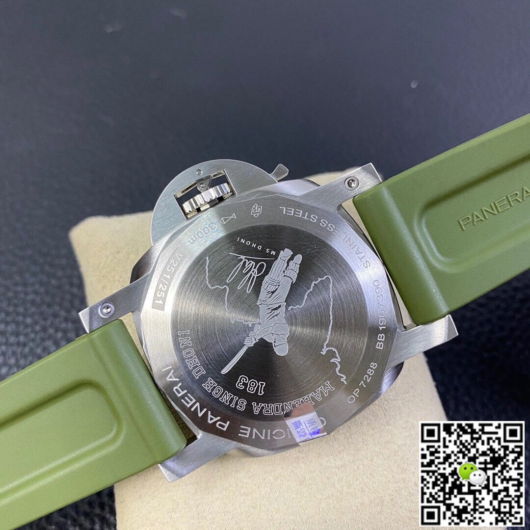 Panerai Luminor PAM01056 VS Factory 1:1 Best Edition Replica Watch Green Dial